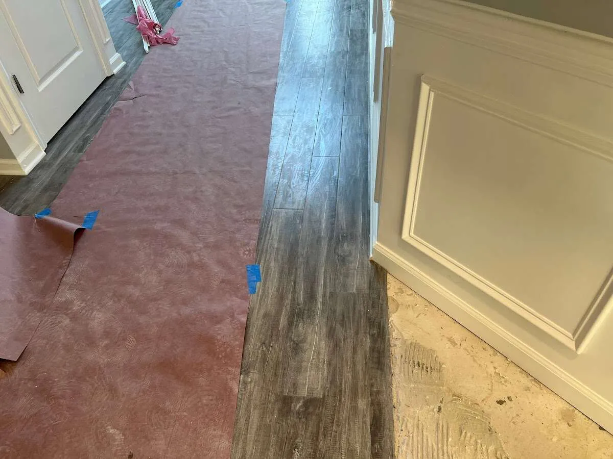 Completed marble shower restoration in Bedminster